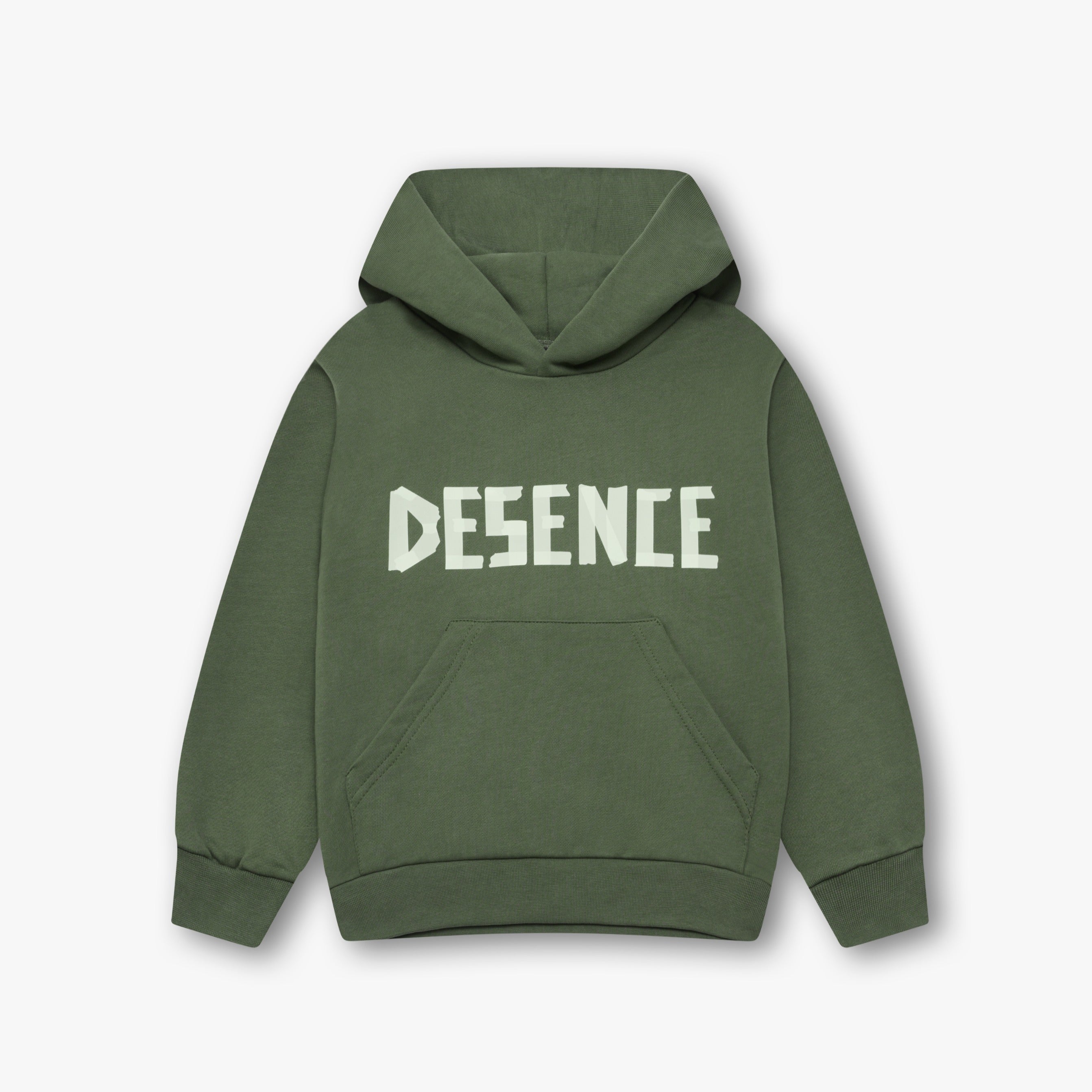 Taped Oversized Hoodie Green