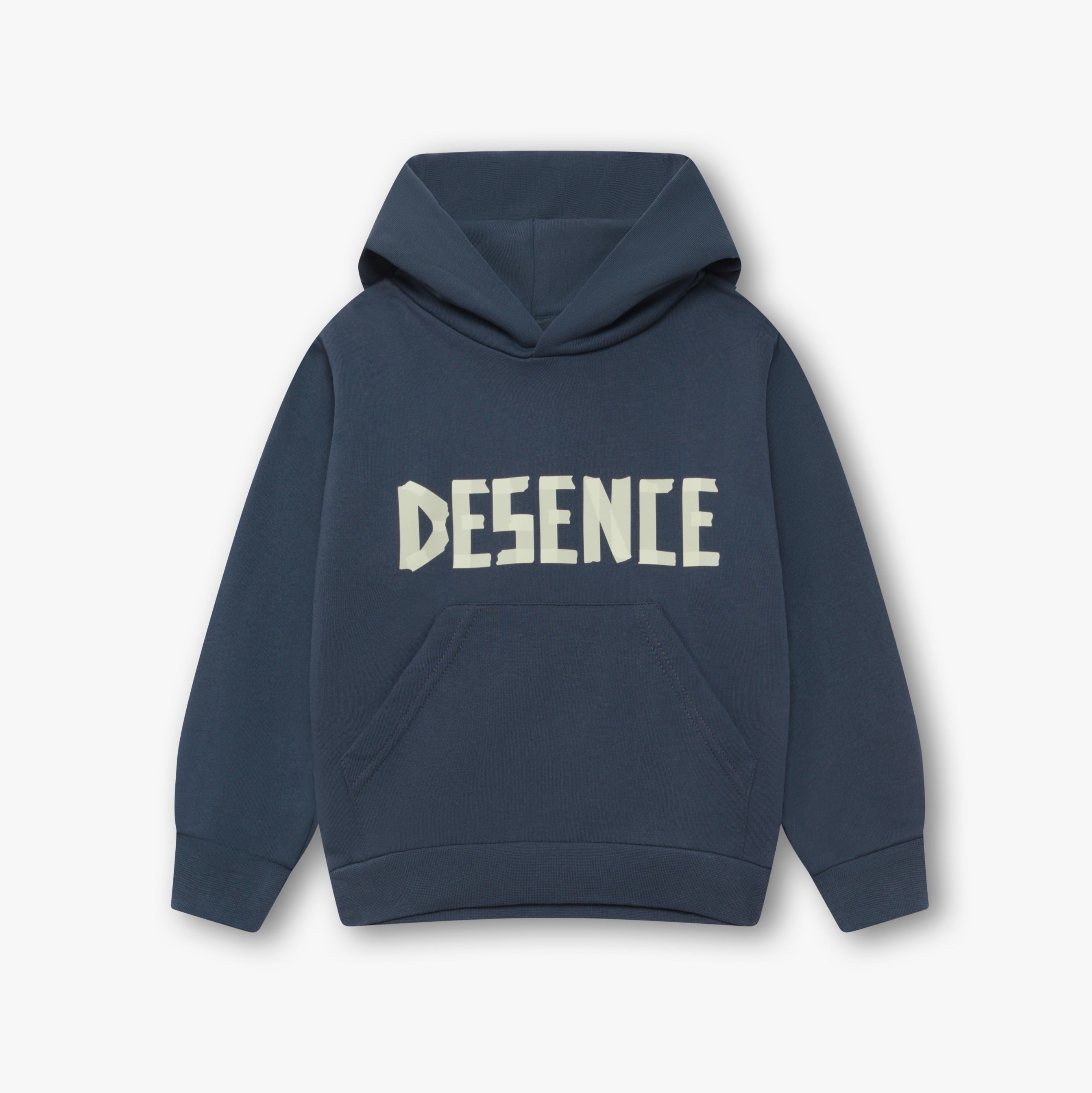 Taped Oversized Hoodie Navy