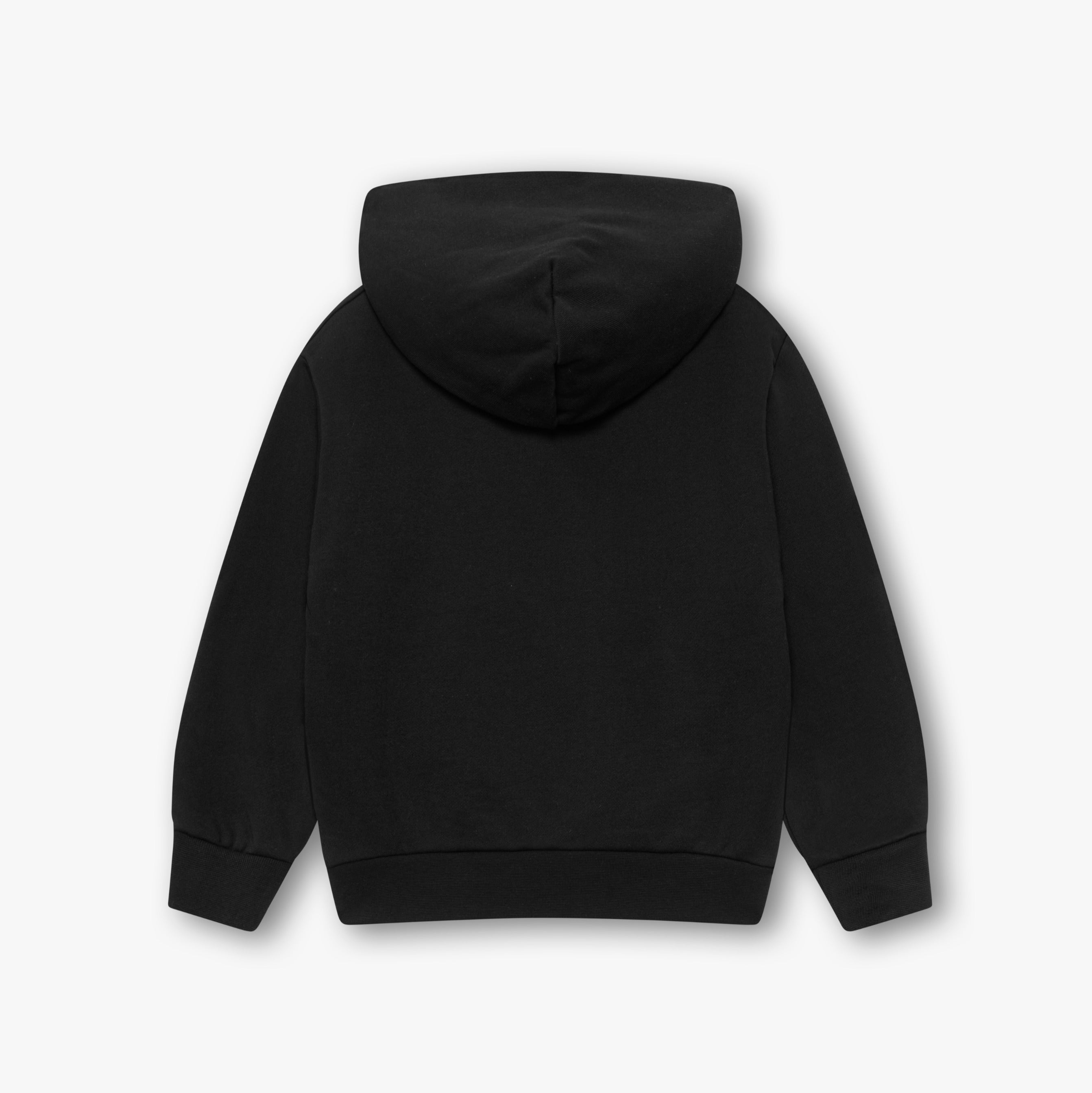 Taped Oversized Hoodie Black