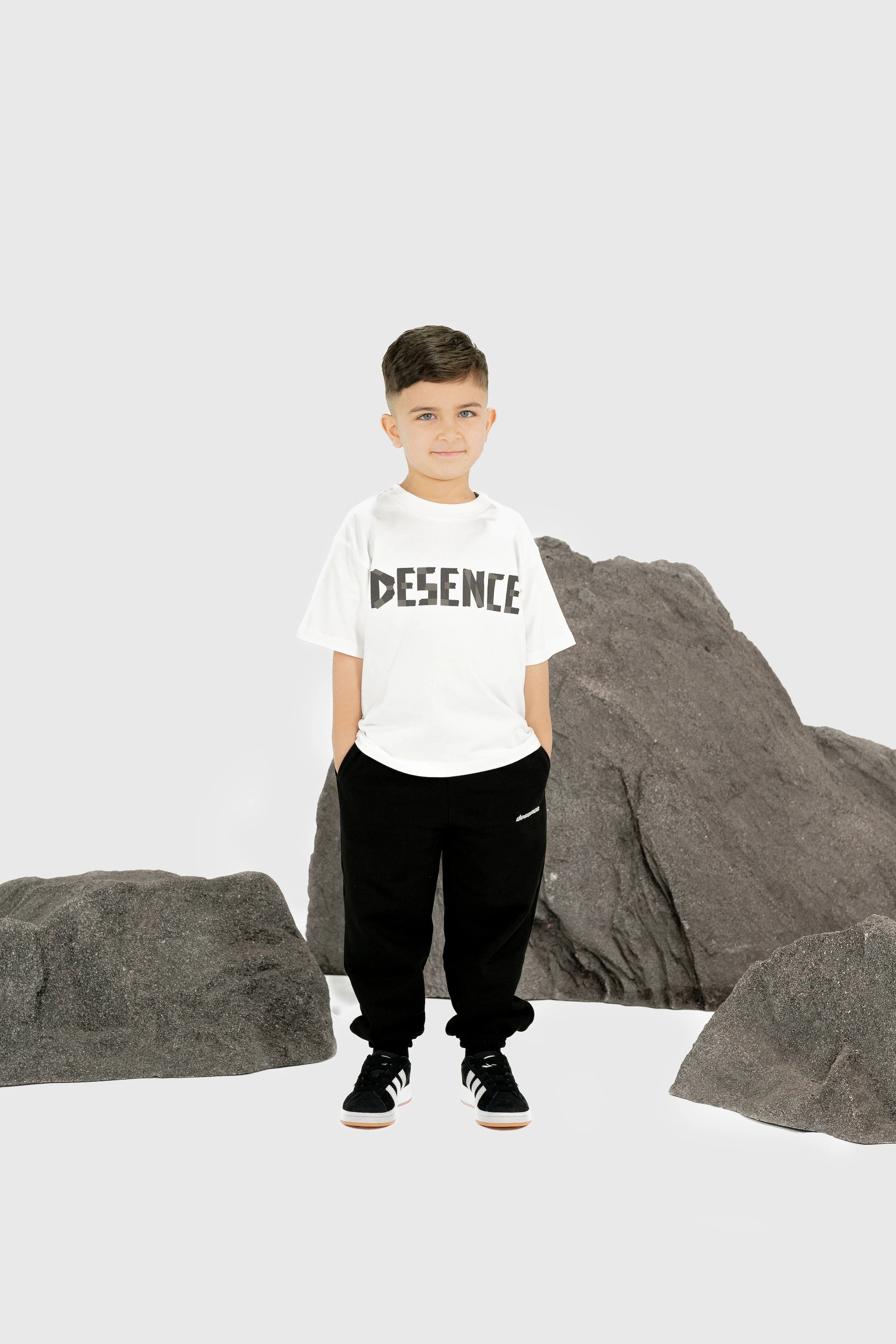 Taped Oversized Tee White