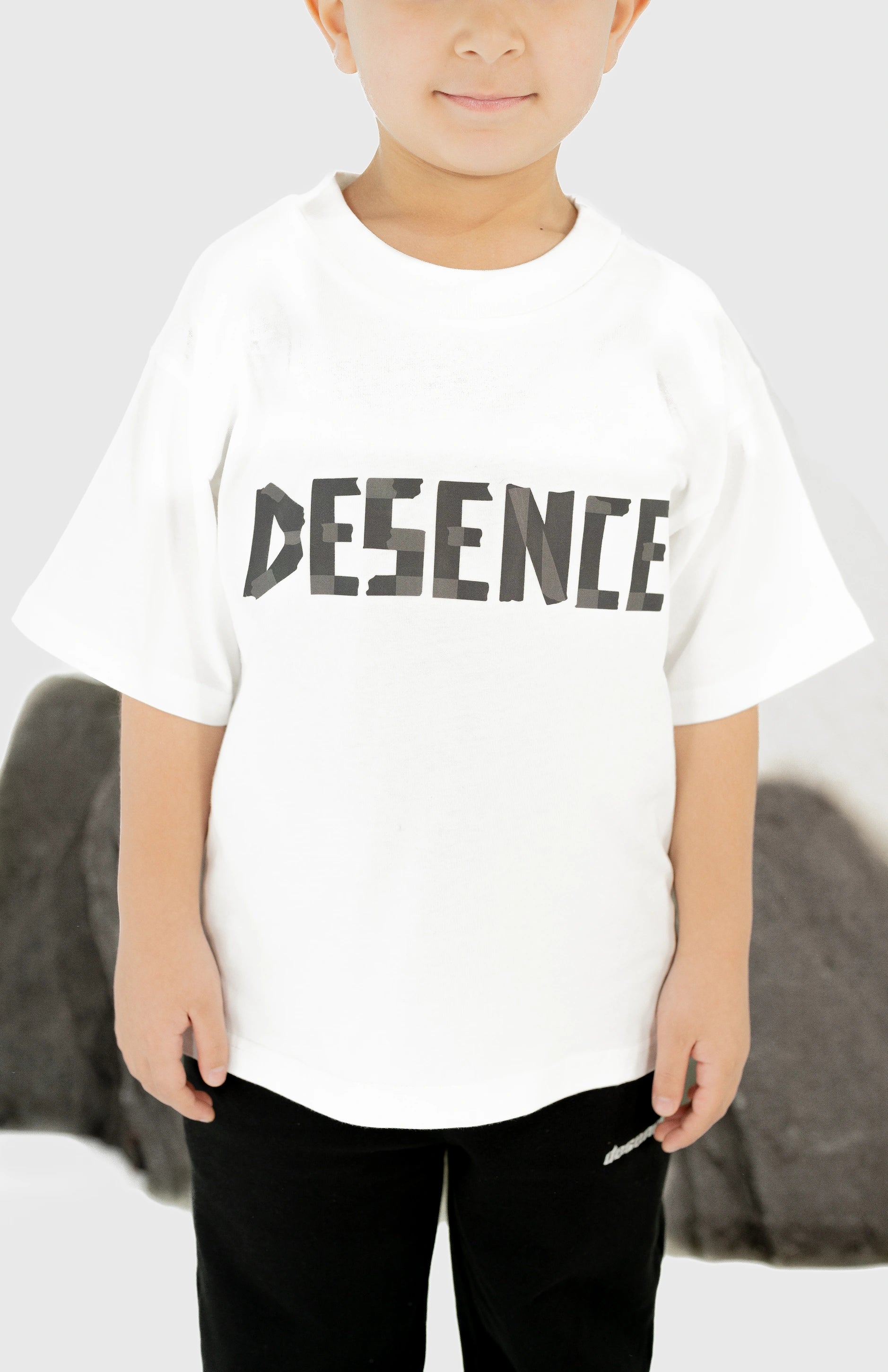 Taped Oversized Tee White