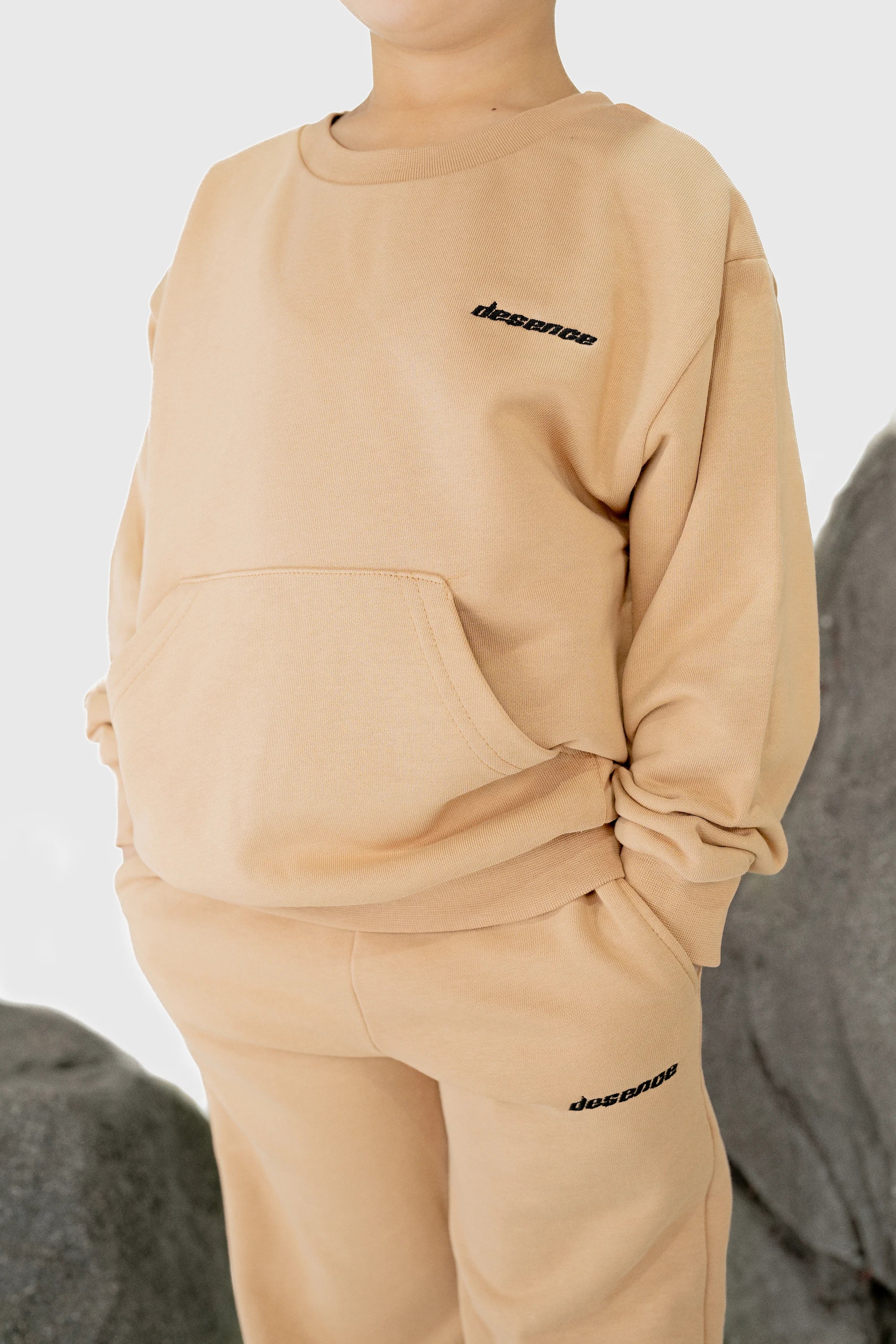 Essential Oversized Sweater Grey