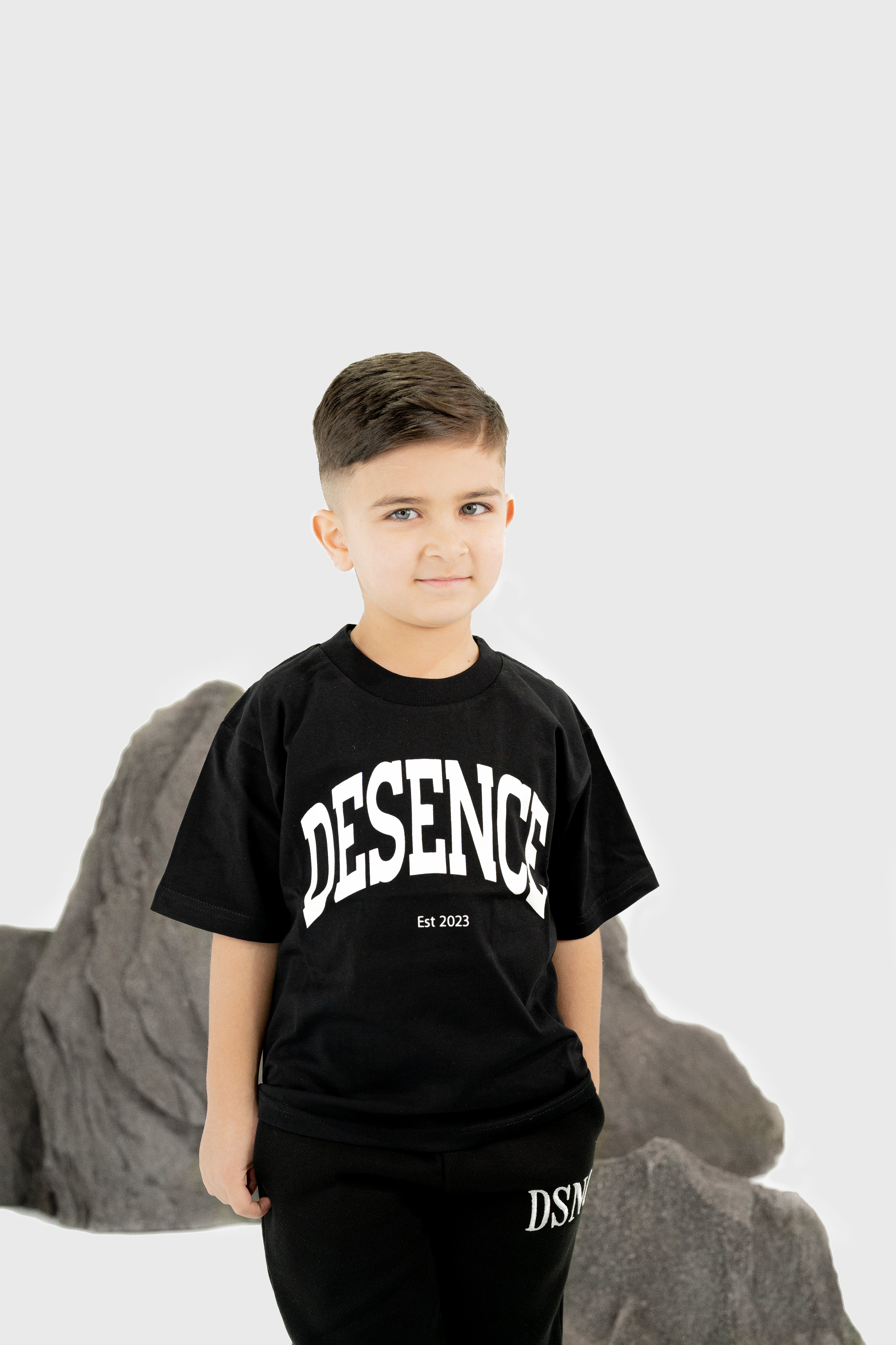 Curved Oversized Tee White